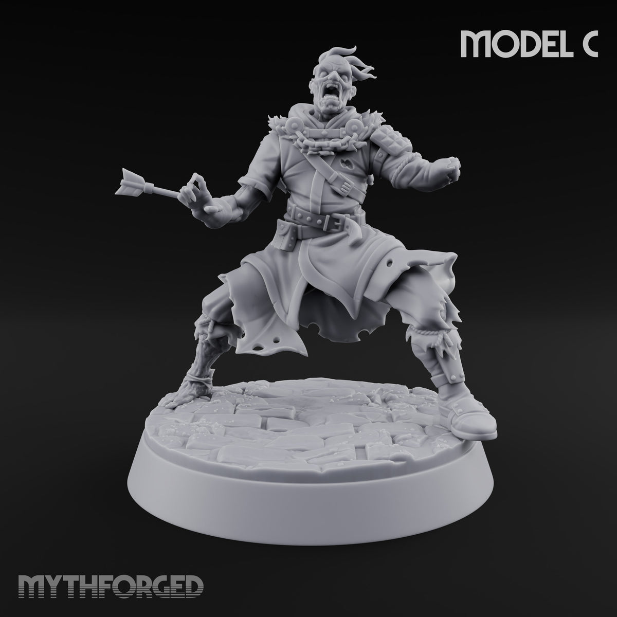 Still Marching, Barely Standing Zombies — C · Dagger + Bare Hands (Reaching) + Bare Hands (Lunging)