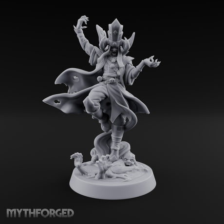 Graves Open on His Cue Human Necromancer