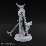 Crestfallen, Crescent-Crowned Death Knight Crusader — A