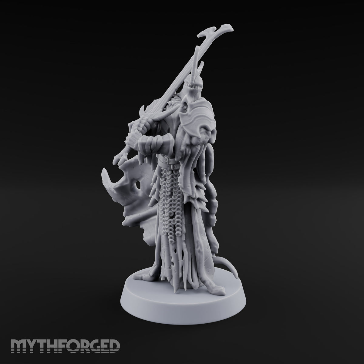 Crestfallen, Crescent-Crowned Death Knight Crusader — B