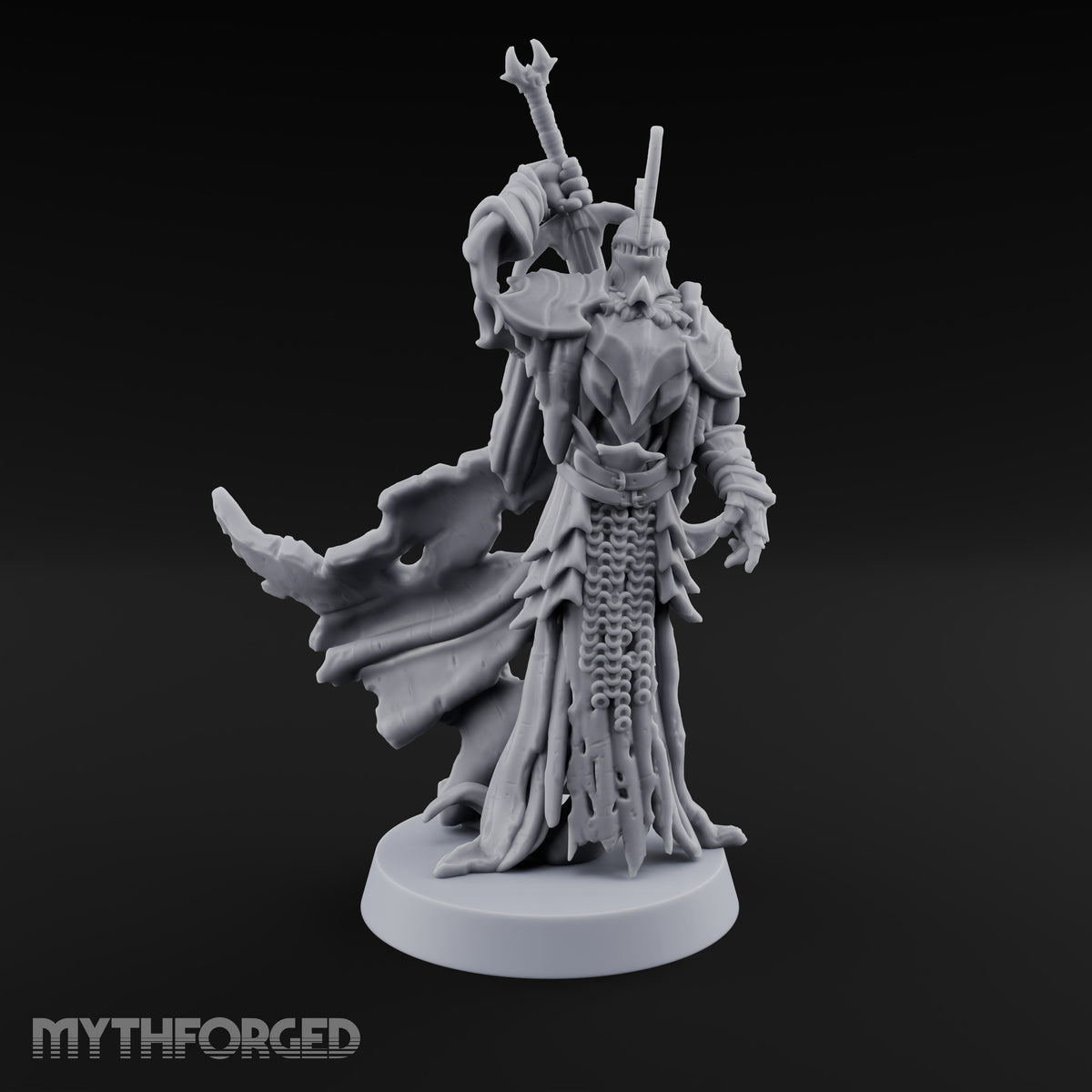 Crestfallen, Crescent-Crowned Death Knight Crusader — C
