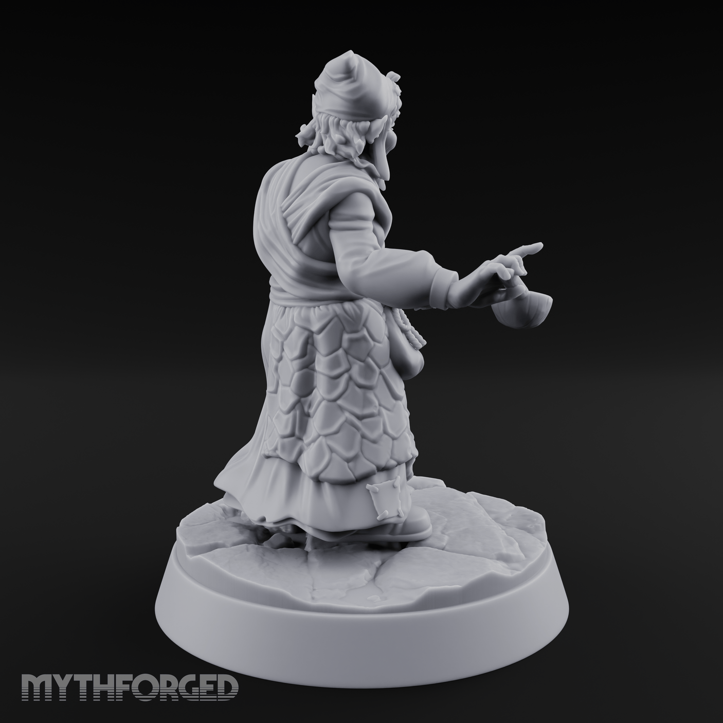 Juggling The Drinks Goblin Taverner Miniature for Dungeons and Dragons, Pathfinder or other TTRPGs