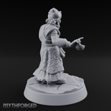 Juggling The Drinks Goblin Taverner Miniature for Dungeons and Dragons, Pathfinder or other TTRPGs
