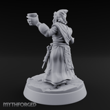 Juggling The Drinks Goblin Taverner Miniature for Dungeons and Dragons, Pathfinder or other TTRPGs