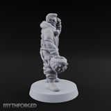 Cool As Ice Human Pilot Miniature for Dungeons and Dragons, Pathfinder or other TTRPGs