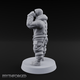 Cool As Ice Human Pilot Miniature for Dungeons and Dragons, Pathfinder or other TTRPGs