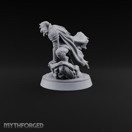 Closing In Vampire Slayer Miniature for Dungeons and Dragons, Pathfinder or other TTRPGs