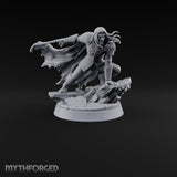 Closing In Vampire Slayer Miniature for Dungeons and Dragons, Pathfinder or other TTRPGs