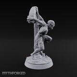 Clinging to the Arch Vampire Spawn Miniature for Dungeons and Dragons, Pathfinder or other TTRPGs