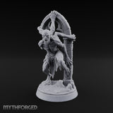 Clinging to the Arch Vampire Spawn Miniature for Dungeons and Dragons, Pathfinder or other TTRPGs