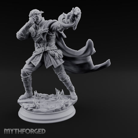 Blinded by the Light Elf Warlock Miniature for Dungeons and Dragons, Pathfinder or other TTRPGs