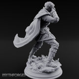 Blinded by the Light Elf Warlock Miniature for Dungeons and Dragons, Pathfinder or other TTRPGs