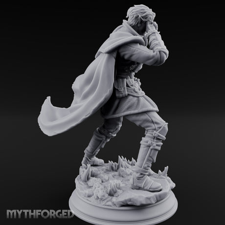 Blinded by the Light Elf Warlock Miniature for Dungeons and Dragons, Pathfinder or other TTRPGs