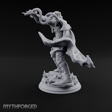 Blinded by the Light Elf Warlock Miniature for Dungeons and Dragons, Pathfinder or other TTRPGs