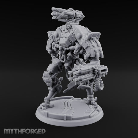 Not Here to Negotiate Warforged Heavy Gun Automaton A