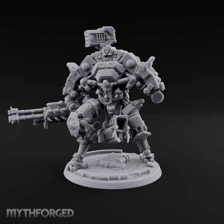 Not Here to Negotiate Warforged Heavy Gun Automatons — B