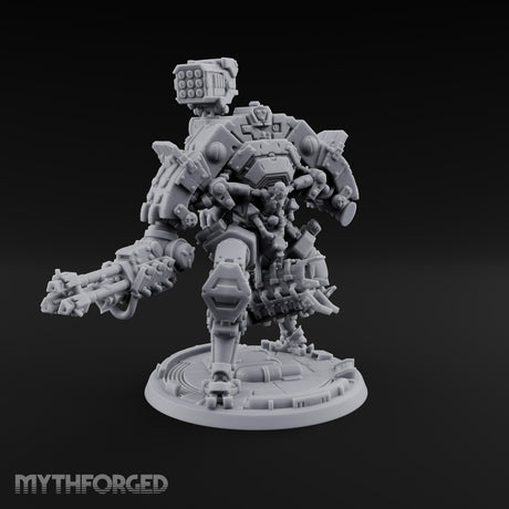Not Here to Negotiate Warforged Heavy Gun Automatons — B