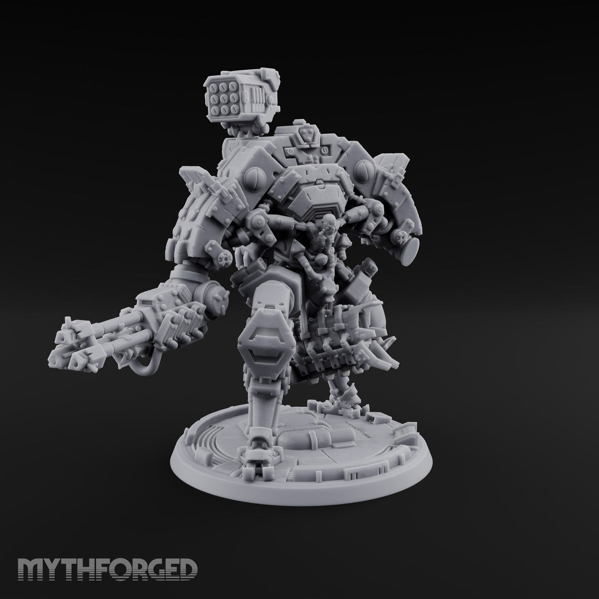 Not Here to Negotiate Warforged Heavy Gun Automaton B