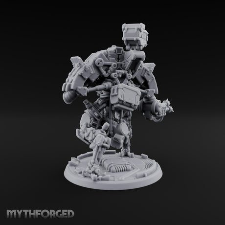 Not Here to Negotiate Warforged Heavy Gun Automaton B