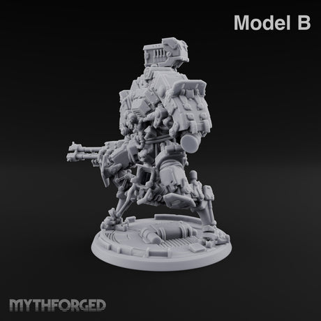 Not Here to Negotiate Warforged Heavy Gun Automatons — B