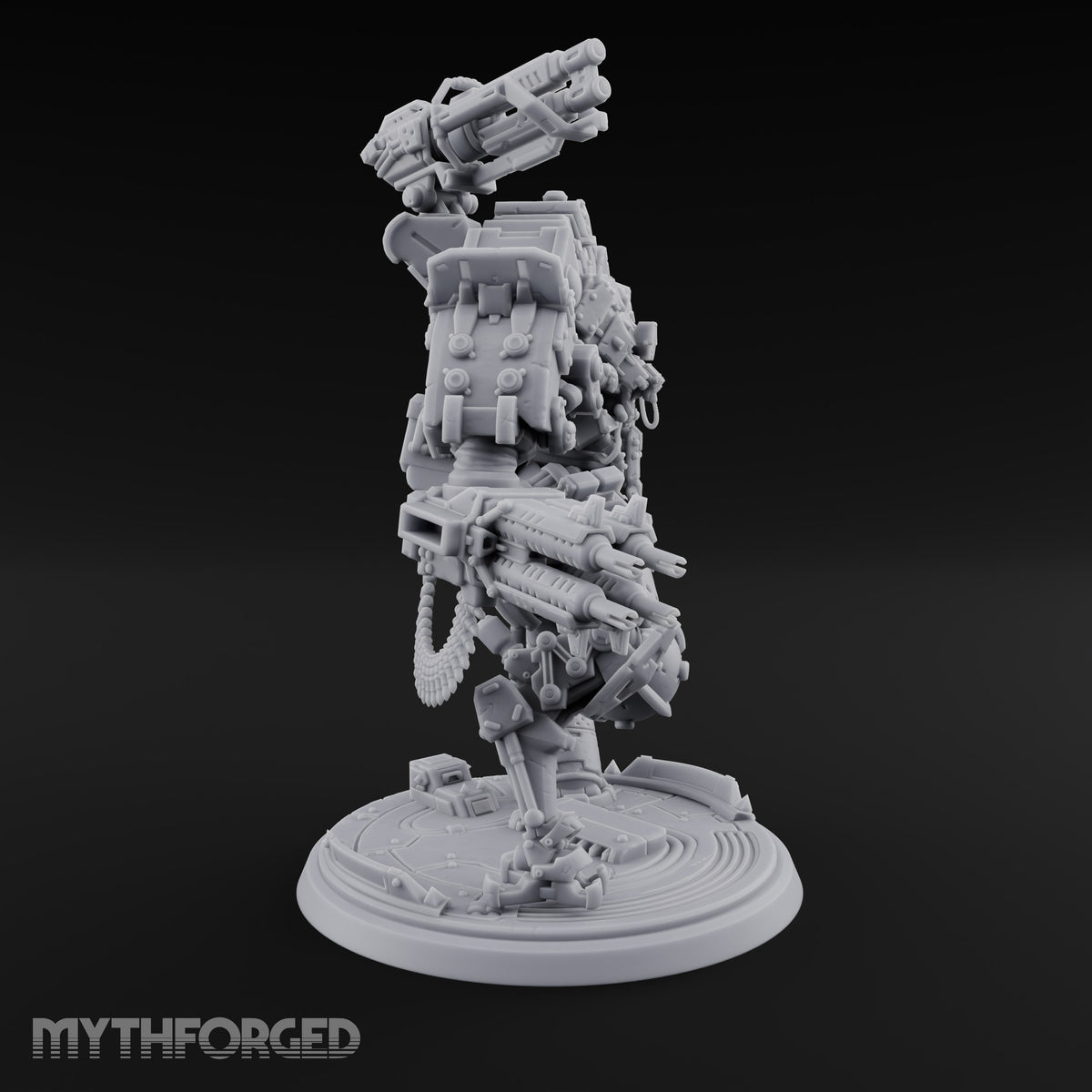 Guns on Every Shoulder Iron Golem Heavy Gun Walker