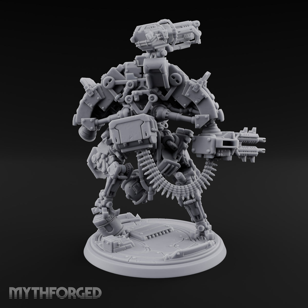 Guns on Every Shoulder Iron Golem Heavy Gun Walker