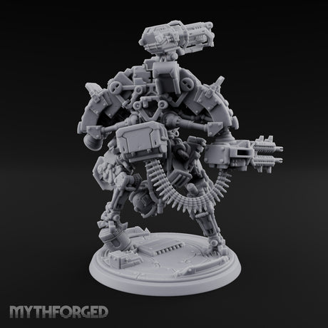 Guns on Every Shoulder Iron Golem Heavy Gun Walker