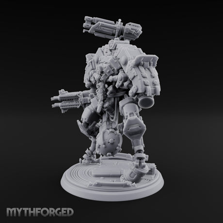 Guns on Every Shoulder Iron Golem Heavy Gun Walker