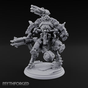 Guns on Every Shoulder Iron Golem Heavy Gun Walker