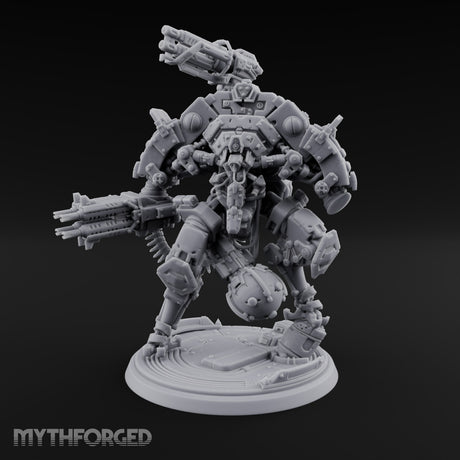Guns on Every Shoulder Iron Golem Heavy Gun Walker