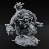 Junkyard Stomping Necrolinked Mech A Miniature for Dungeons and Dragons, Pathfinder or other TTRPGs