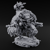 Junkyard Stomping Necrolinked Mech A Miniature for Dungeons and Dragons, Pathfinder or other TTRPGs