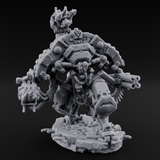 Junkyard Stomping Necrolinked Mech A Miniature for Dungeons and Dragons, Pathfinder or other TTRPGs