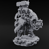 Junkyard Stomping Necrolinked Mech D Miniature for Dungeons and Dragons, Pathfinder or other TTRPGs