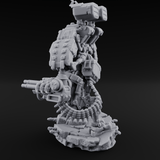 Junkyard Stomping Necrolinked Mech D Miniature for Dungeons and Dragons, Pathfinder or other TTRPGs