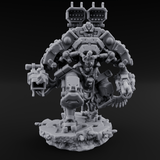 Junkyard Stomping Necrolinked Mech D Miniature for Dungeons and Dragons, Pathfinder or other TTRPGs