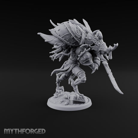 Poised to Strike Scarabfolk Warrior C