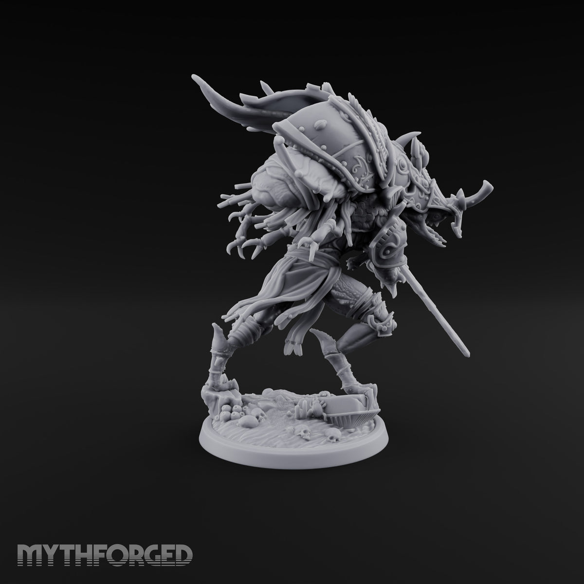 Poised to Strike Scarabfolk Warrior C