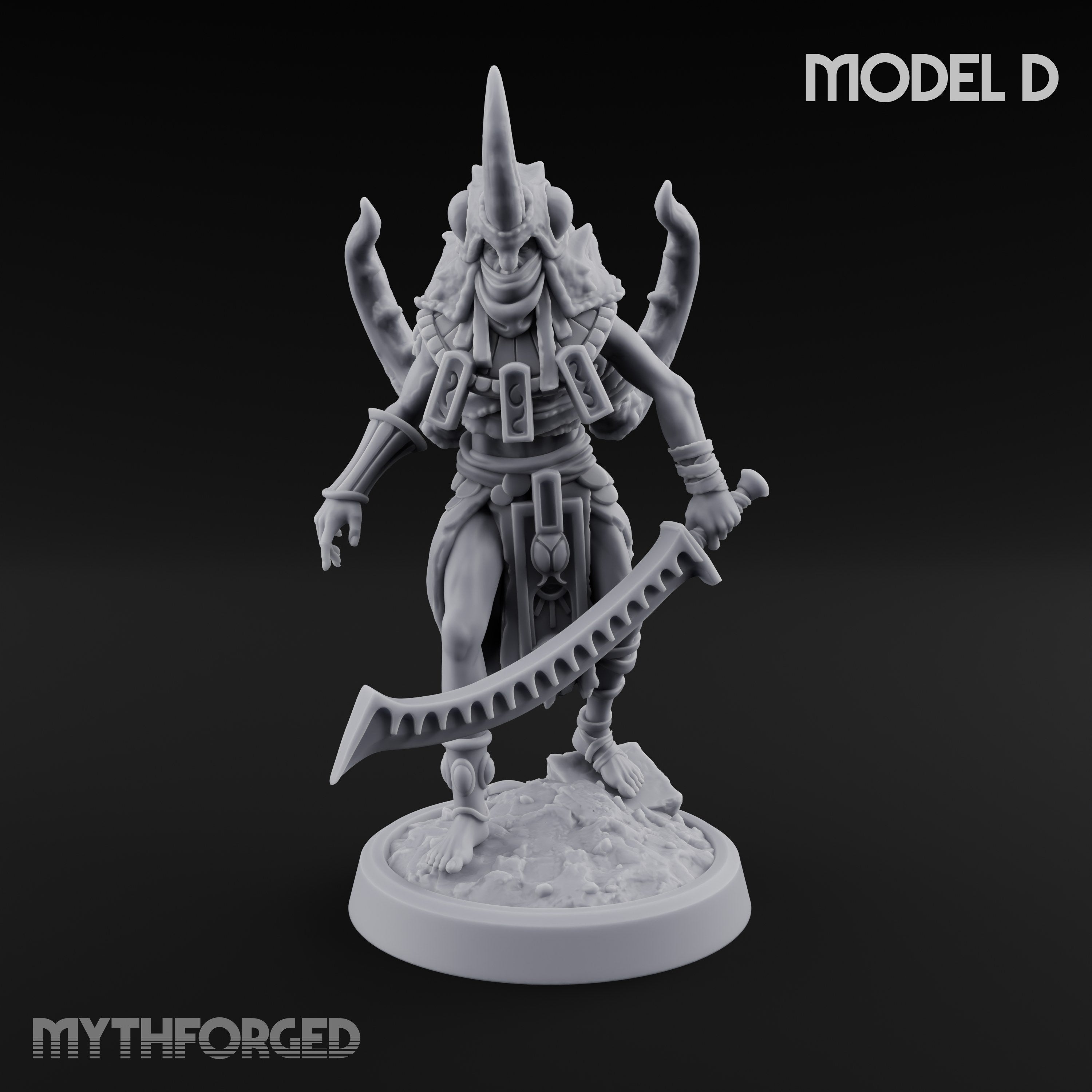 Weapons Raised Insect Worshipping Zealot D – Myth Forged