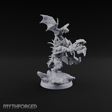 Axe Out, Passenger Aboard Lizardfolk Axe Warrior