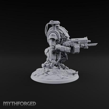 Bayonet Fixed, Grudge Loaded Warforged Rifle Automaton