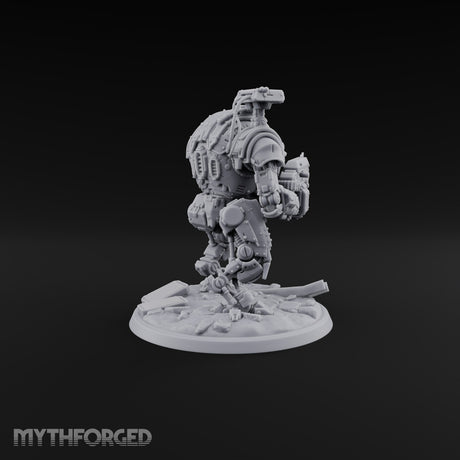Bayonet Fixed, Grudge Loaded Warforged Rifle Automaton