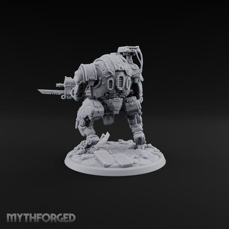 Bayonet Fixed, Grudge Loaded Warforged Rifle Automaton