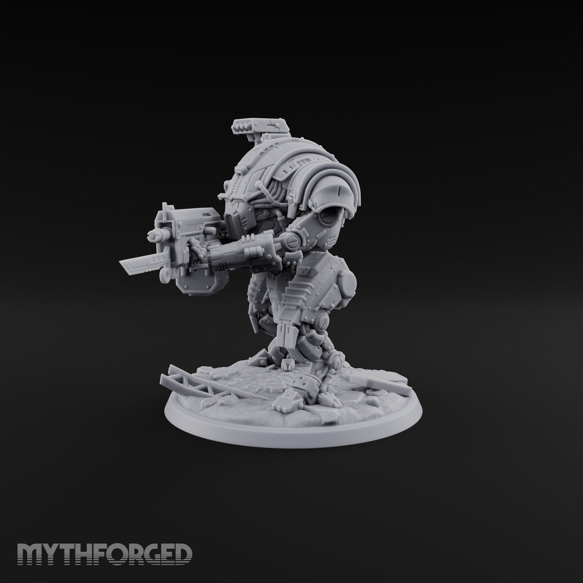 Bayonet Fixed, Grudge Loaded Warforged Rifle Automaton