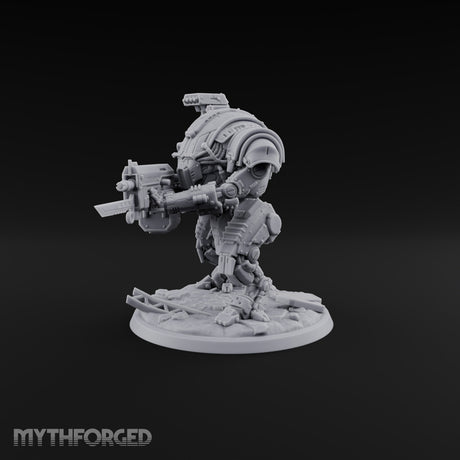 Bayonet Fixed, Grudge Loaded Warforged Rifle Automaton