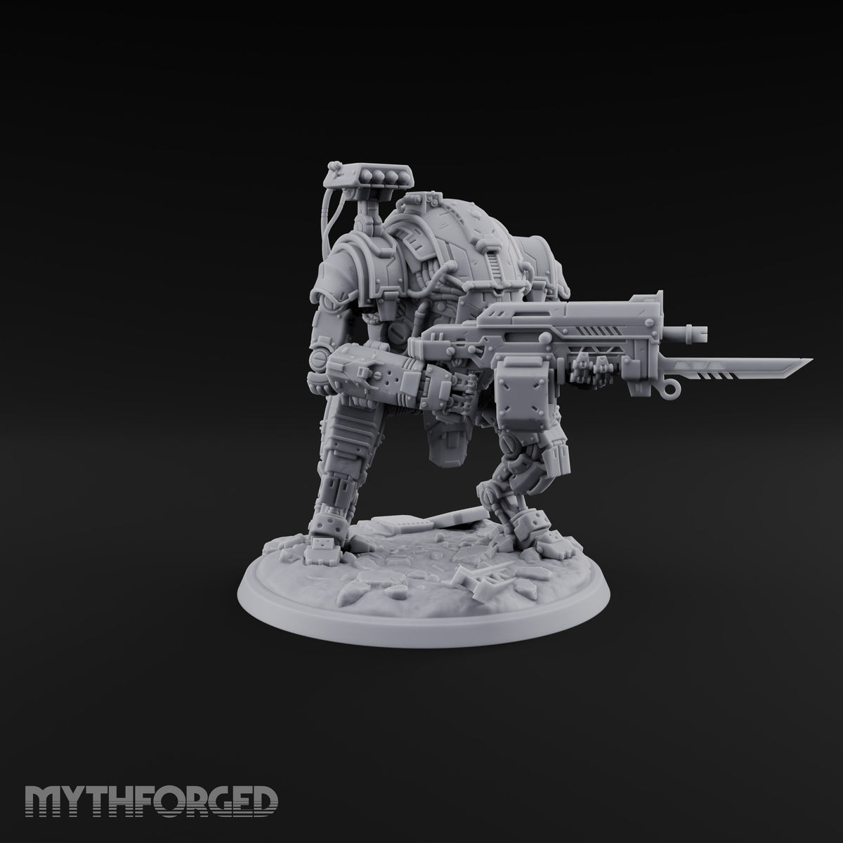 Bayonet Fixed, Grudge Loaded Warforged Rifle Automaton