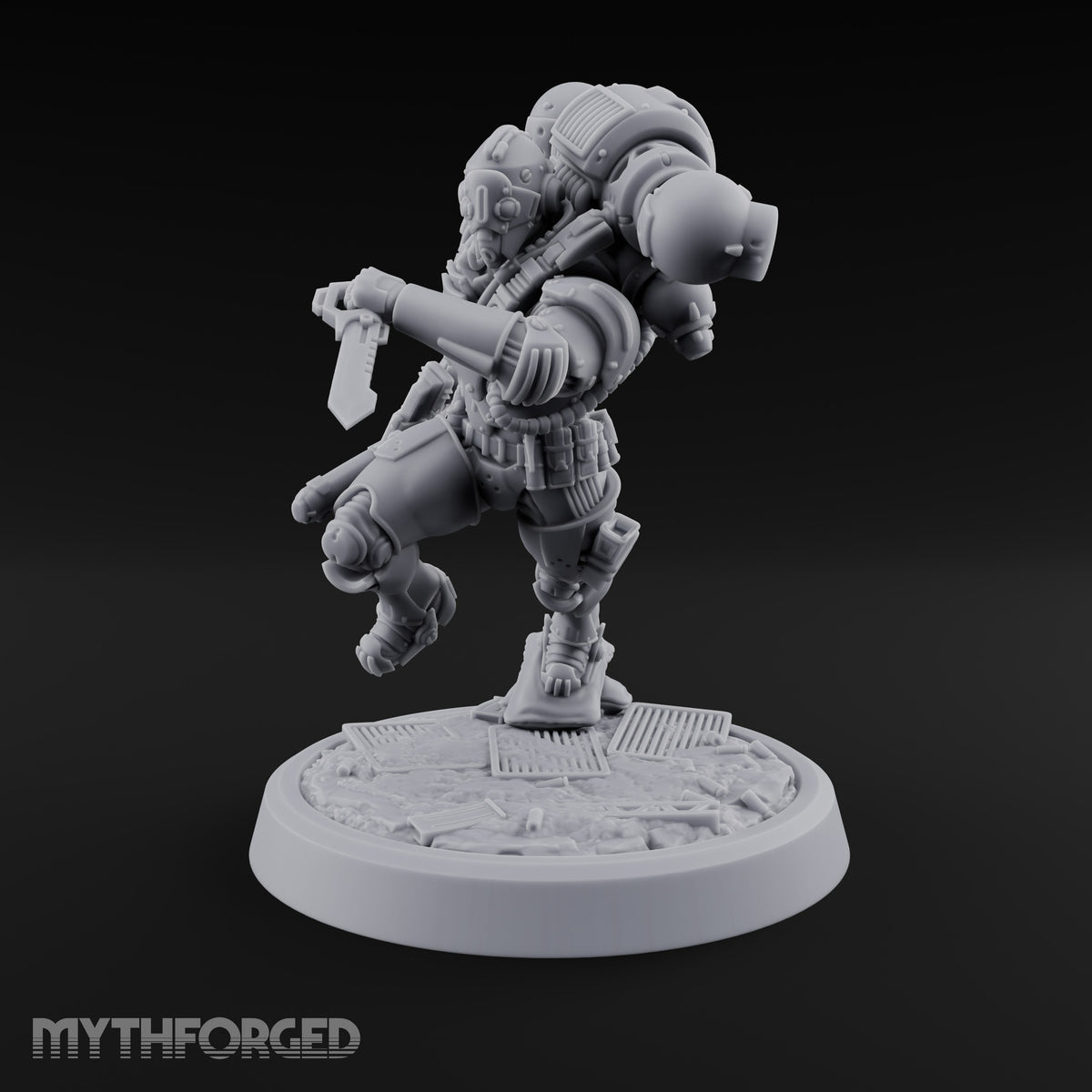 Touchdown Pending, Pistols Up Human Jump Pack Soldier A