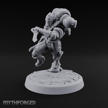 Touchdown Pending, Pistols Up Human Jump Pack Soldier A
