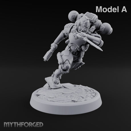 Touchdown Pending, Pistols Up Human Jump Pack Soldier A