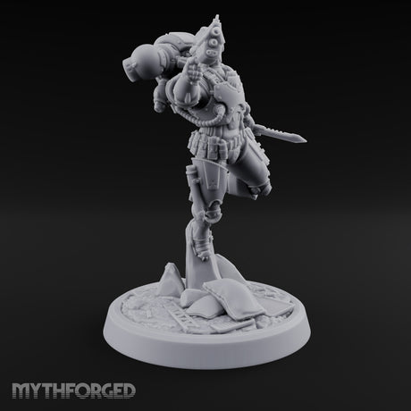 Touchdown Pending, Pistols Up Human Jump Pack Soldiers — B